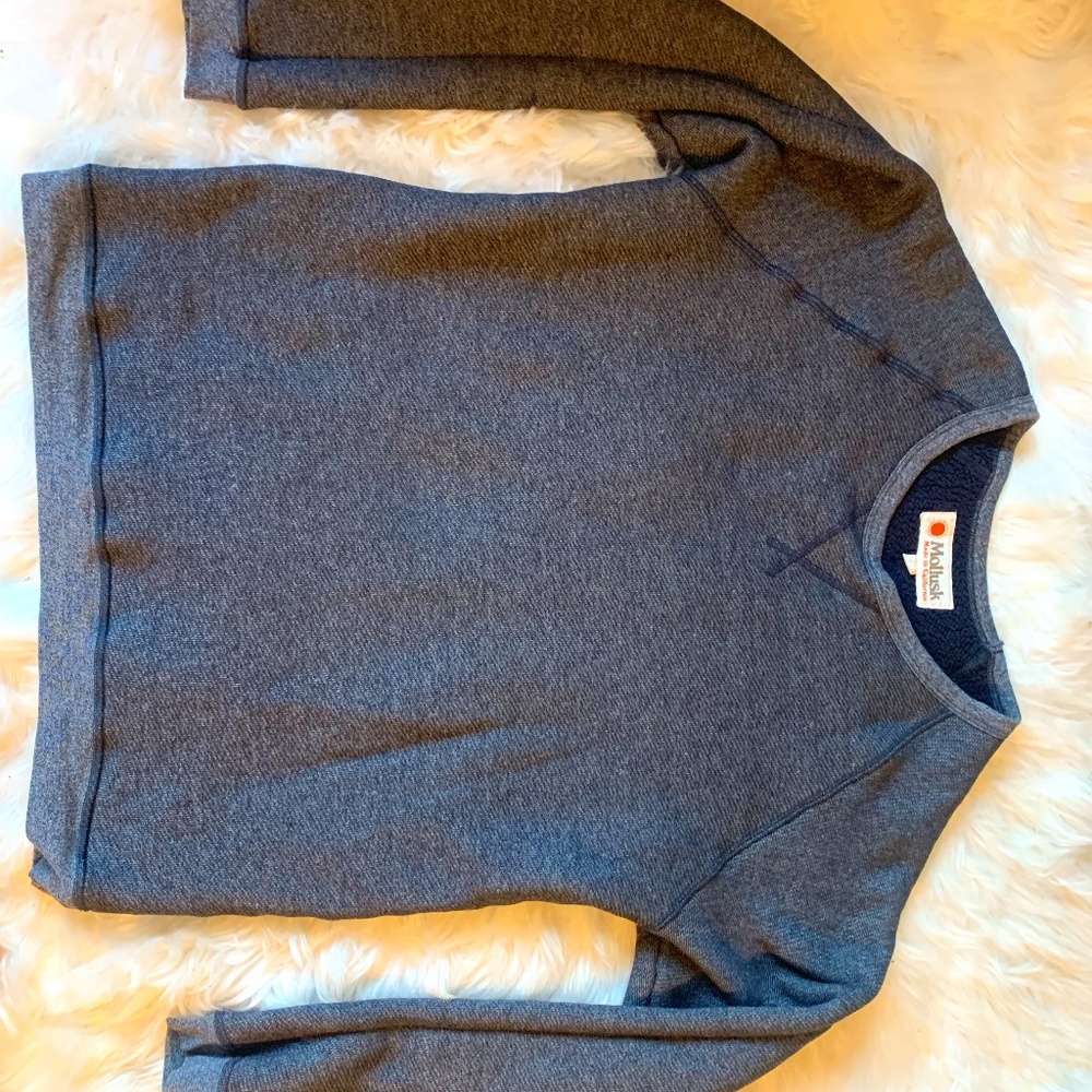Mollusk Crew Neck Sweatshirt Mens Large